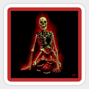 Skele-tine Day Sticker